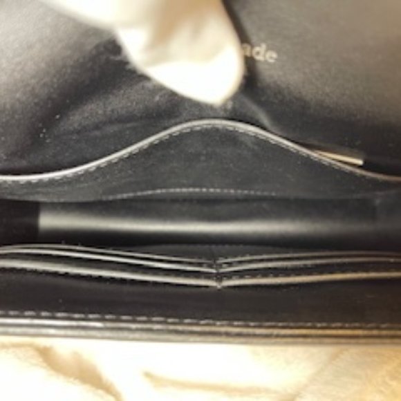 KATE SPADE NWOT BLACK SILVER HAND/SHOULDER/CROSSBODY BAG - Picture 11 of 13